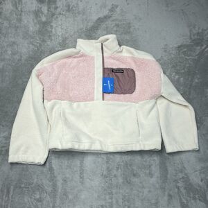 Columbia Women's XL Activewear Sweatshirt Pink H0970